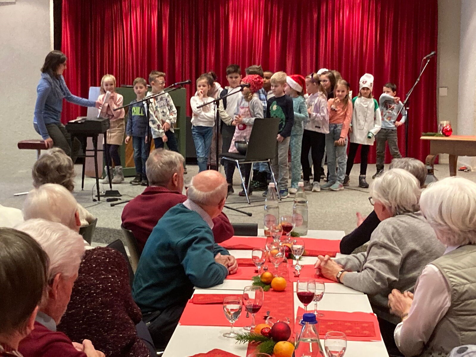 Adventssingen Im Pfarreizentrum Martin Haffter Schule